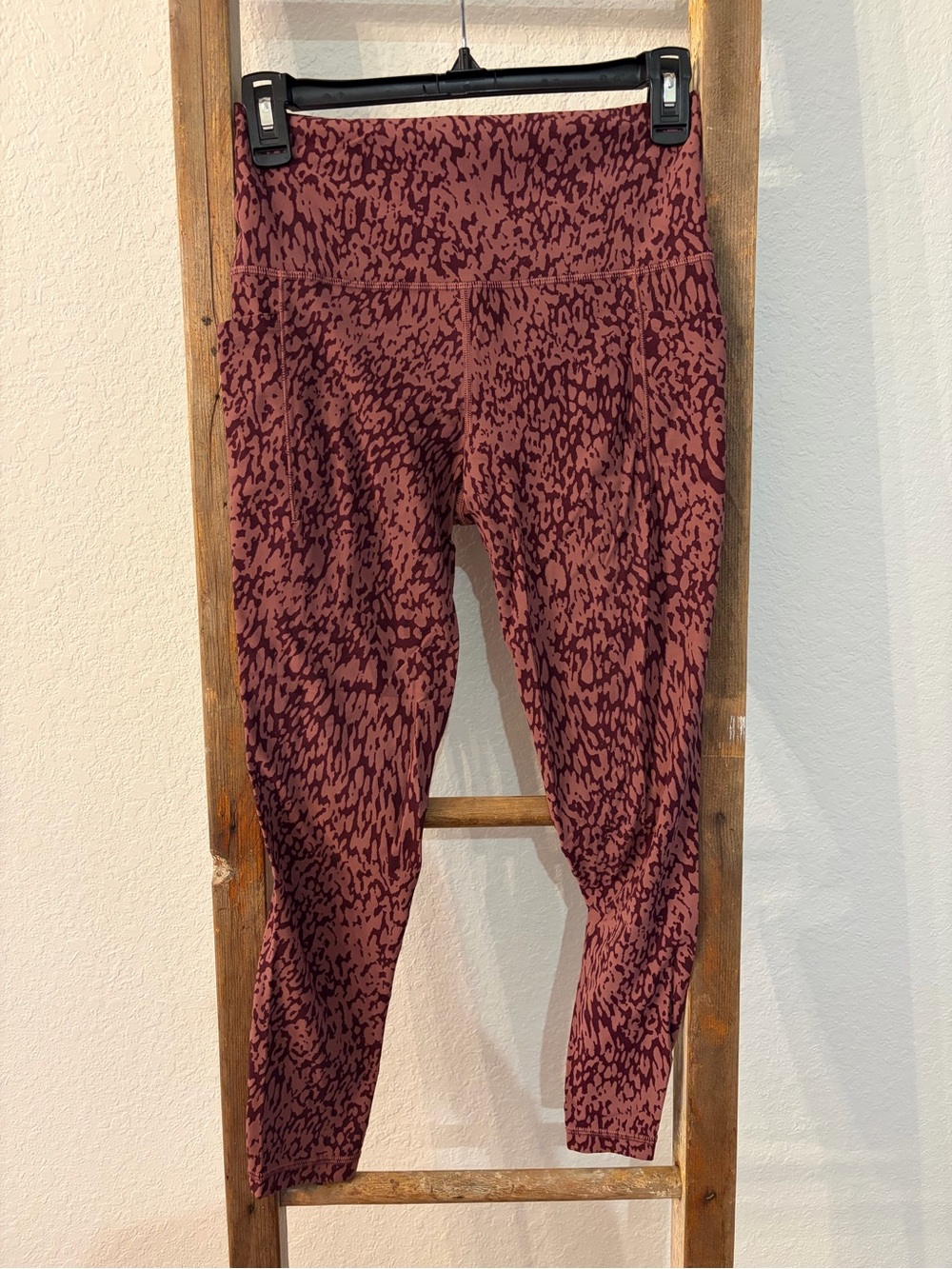 Athleta Salutation Stash Animal Print High-Waist Leggings
